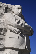 USA, Washington DC, National Mall, Martin Luther King Junior Memorial.