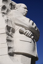 USA, Washington DC, National Mall, Martin Luther King Junior Memorial.