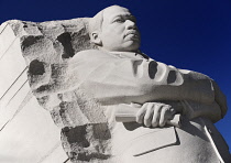 USA, Washington DC, National Mall, Martin Luther King Junior Memorial.