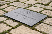 USA, Washington DC,  Arlington National Cemetery, Grave of President JF Kennedy.