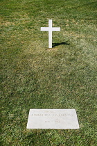 USA, Washington DC, Arlington National Cemetery, Grave of Senator Robert Kennedy.