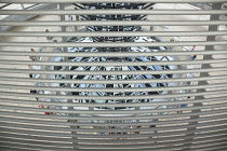 Germany, Berlin, Mitte, Reichstag building with glass dome deisgned by Norman Foster.