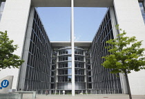 Germany, Berlin, Mitte, Legislative building next to the Reichstag.