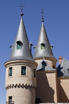 Spain, Castille-Leon, Segovia, The Alcazar.