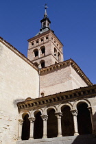 Spain, Castille-Leon, Segovia, Church of St Martin.