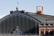 Spain, Madrid, Atocha Railway Station.