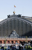 Spain, Madrid, Atocha Railway Station.