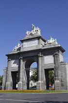 Spain, Madrid , Puerta de Toledo.