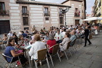 Spain, Madrid, Tapas bar in the La Latina district.