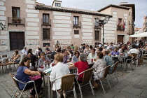 Spain, Madrid, Tapas bar in the La Latina district.
