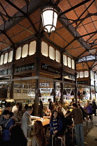 Spain, Madrid, Mercado de San Miguel.