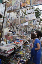 Spain, Madrid, El Rastro Flea market.