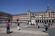 Spain, Madrid, Plaza Mayor.