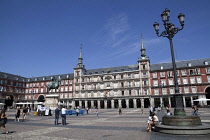 Spain, Madrid, Plaza Mayor.