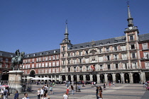 Spain, Madrid, Plaza Mayor.