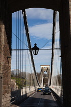 England, Bristol, Clifton Suspension Bridge.