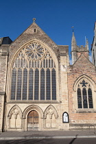 England, Bristol, Facade to St Mark's church.