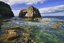 Ireland, County Donegal, Fanad Peninsula, Great Pollet Arch.