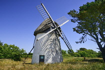 Ireland, County Wexford, Tacumshane, Old Stone windmill.