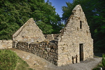 Ireland, County Carlow, St Mullins, Ruins of Monastic Site, the Oratory.