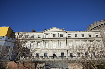 Ireland, Dublin, Exterior of Dublin Castle, former seat of British rule now Irish Government offices.