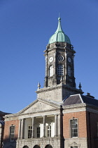 Ireland, Dublin, Exterior of Dublin Castle, former seat of British rule now Irish Government offices.