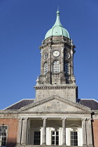 Ireland, Dublin, Exterior of Dublin Castle, former seat of British rule now Irish Government offices.