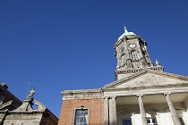 Ireland, Dublin, Exterior of Dublin Castle, former seat of British rule now Irish Government offices.