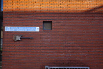 Ireland, Dublin, Temple Bar, Rory Gallagher Corner sign on Essex Street.