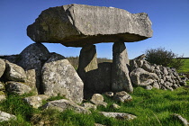 Ireland, County Sligo, Tawnatruffaun, Portal Tomb.