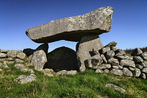 Ireland, County Sligo, Tawnatruffaun, Portal Tomb.