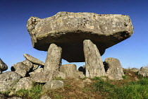 Ireland, County Sligo, Tawnatruffaun, Portal Tomb.