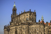 Germany, Saxony, Dresden, Hofkirche, The Church of the Court.