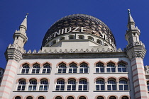 Germany, Saxony, Dresden, The Yenidze Building, former tobacco factory built  in the style of an Arabic Mosque, now used as offices and restaurants.
