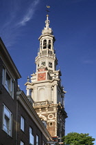 Netherlands, Noord Holland, Amsterdam, The Zuiderkerk or Southern Church, the first custom-built Protestant Church in Amsterdam, built in 1611 but not in use for religious purposes since 1929.
