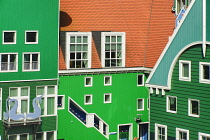 Netherlands, Noord Holland, Zaandam, Zaandam Railway Station, Upper section seen from Inntel Hotel.