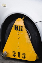 Law & Order, Traffic Control, Parking, car wheel clamped.