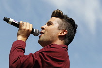 Entertainment, Music, Singer, Joe McElderry former X Factor winner.