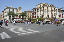 Italy, Campania, Amalfi Coast, Sorrento, Piazzo Tasso.