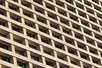 India, Maharashtra, Mumbai, Facade of the Trident Hotel, Marine Drive.