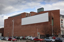 Ireland, North, Belfast, Cathedral Quarter. The MAC in Exchange Street West designed by Hackett & Hall architects.
