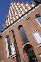 Poland, Warsaw, Old Town, Swietojanska, Entrance to St Johns Cathedral.