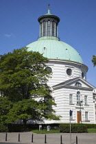 Poland, Warsaw, Mazowiecka, Palc Stanislawa, The Holy Trinity Evangelical Church.