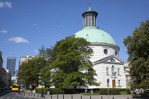 Poland, Warsaw, Mazowiecka, Palc Stanislawa, The Holy Trinity Evangelical Church.