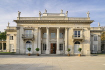 Poland, Warsaw, Lazienki Park, Palace on the Water.