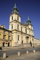 Poland, Warsaw, The Church of the Holy Cross.