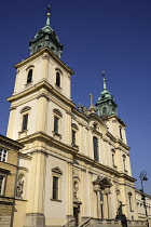 Poland, Warsaw, The Church of the Holy Cross.