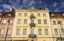 Poland, Warsaw, Plac Zamkowy or Castle Square, Hotel Dom Literatury.