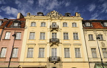 Poland, Warsaw, Plac Zamkowy or Castle Square, Hotel Dom Literatury.