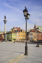 Poland, Warsaw, King Sigismund III Vasa Column in Plac Zamkowy or Castle Square.
